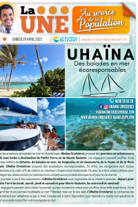 Uhaïna des balades en mer écoresponsables