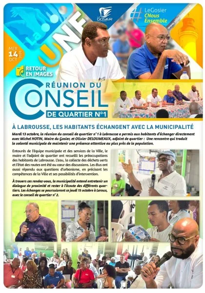 Retour en images sur la Réunion du Conseil de Quartier n°1 - Labrousse