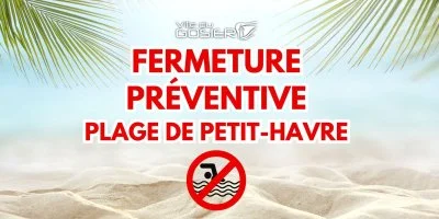 Interdiction de baignade et de pratique d'activités nautiques à la plage de Petit-Havre au Gosier