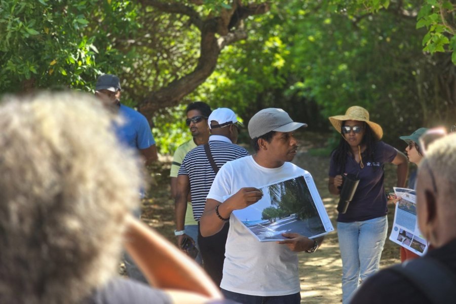 Visite du littoral des Salines