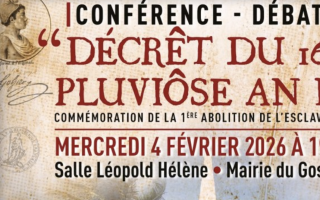 Conf&eacute;rence-d&eacute;bat : Comm&eacute;moration de la 1&egrave;re abolition de l'esclavage