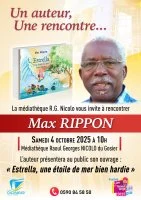Festival Lire au Grand Large 2025 : Max RIPPON