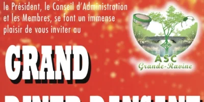 Grand diner dansant de l'ASC de Grande-Ravine