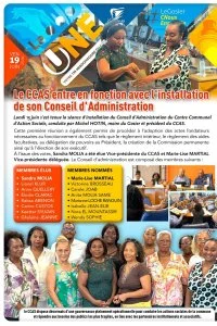 Le CCAS entre en fonction avec l'installation de son Conseil d'Administration