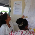 Visite de l'atelier confection/couture