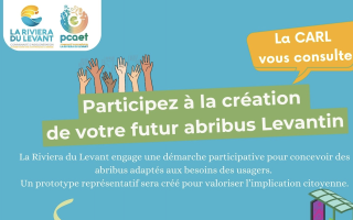 Participez à la création de votre futur abribus Levantin !