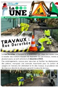 Travaux : Rue Dorothée