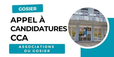 Appel à candidatures pour la CCA de la Ville du Gosier • mai 2026