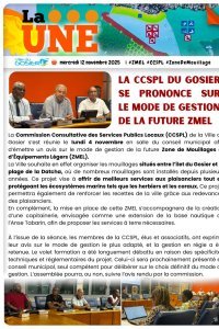 La CCSPL du Gosier se prononce sur le mode de gestion de la future ZMEL