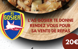 Vente de repas de l'AS Gosier