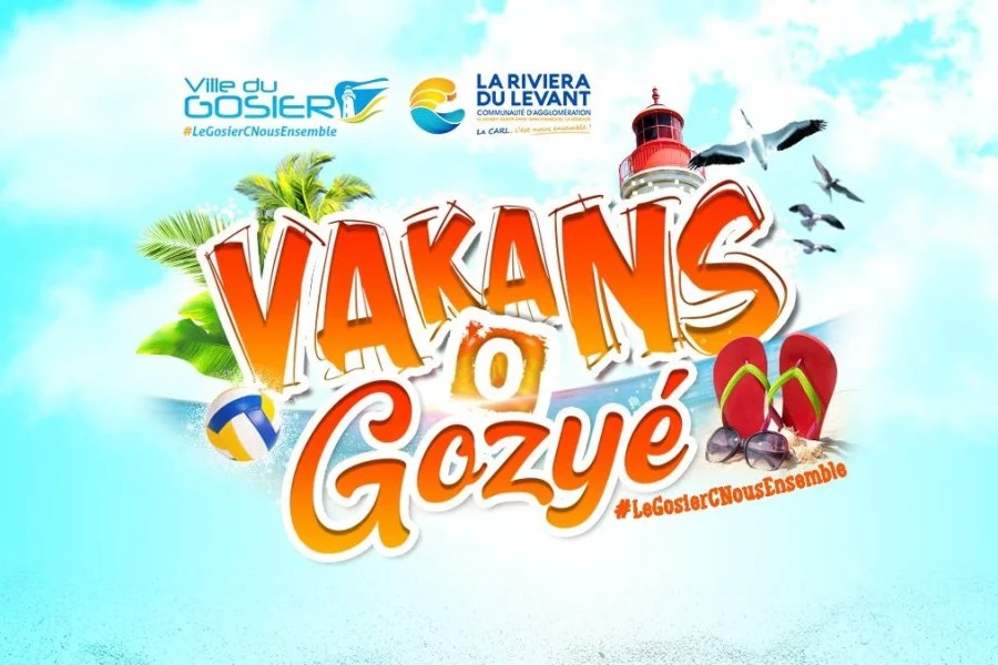 Les vacances, c'est Vakans O Gozyé !