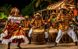 17ème édition de KAKIKA "Tambou ka palé" avec le Comité de Quartier de Belle-Plaine