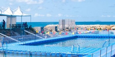 La piscine en eau de mer ouvre ses portes au public