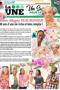 Aimée Maguy MAURINIER 100 ans d'une vie riche et bien remplie !