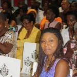 Melle Ghislaine Gisors, élue de la Ville du Gosier