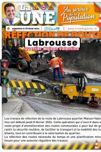 Réfection de routes Labrousse