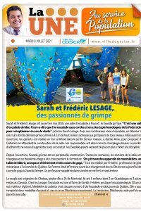 Sarah et Fr&eacute;d&eacute;ric Lesage, des passionn&eacute;s de grimpe