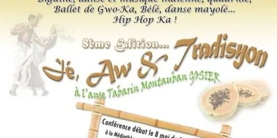 8ème édition de "Jé aw é tradisyon" de l'association Pointe de la Verdure