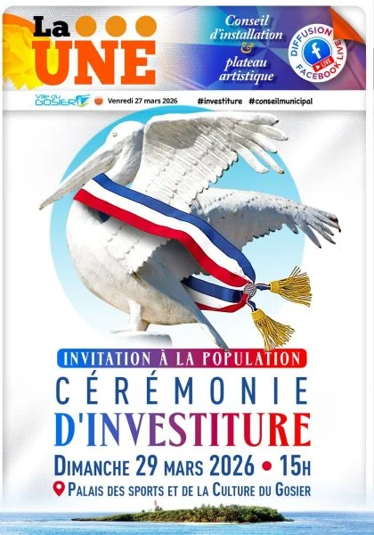 Invitation à la population : Cérémonie d'investiture 