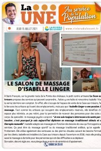 Le salon de massage d'Isabelle Linger