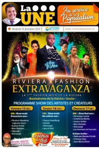 Riviera fashion extravanganza la 1ère fashion week du Gosier