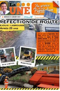 Réfection de route rejouis/Labrousse après 25 ans 