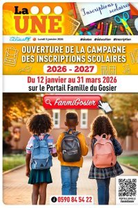 Ouverture campagne inscriptions scolaires 2026- 2027