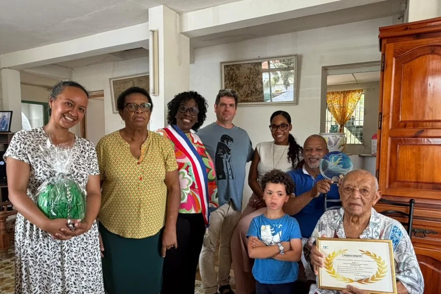 Un bel hommage à Paul Prosper Théodule Malicieux pour ses 102 ans