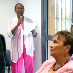 Michelle Couppé de K Martin, Vice-Présidente du CCAS du Gosier