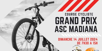 Course cycliste "Grand Prix de l'ASC Madiana" de l'Espoir du Sud
