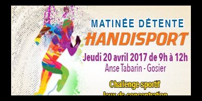 Matinée handisport à l'Anse Tabarin