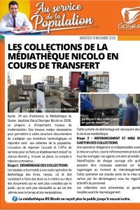 Quotidien "Au service de la population" - n° 16
