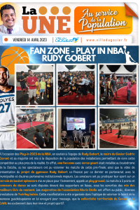 Fan zone - play-in NBA Rudy Gobert