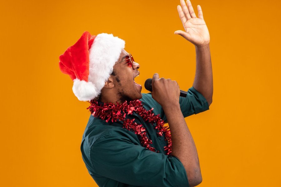 Chanté nwèl avec l'association Leroux avenir club