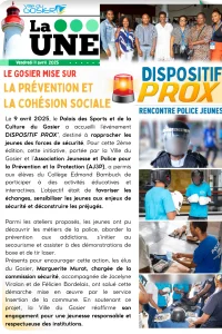 Le Gosier mise sur la prévention et la cohésion sociale avec le Dispositif Prox' 
