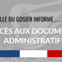 Accès aux documents administratifs