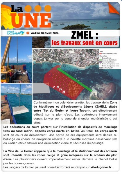  ZMEL : les travaux sont en cours 