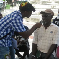 Claude Marceau au Bik a pawol sur le Gosier d'antan