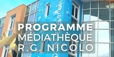 Programme mensuel des animations de la médiathèque Raoul Georges Nicolo
