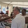 Accueil de nouveaux citoyens français par Marguerite Murat