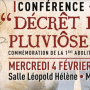 Conf&eacute;rence-d&eacute;bat : Comm&eacute;moration de la 1&egrave;re abolition de l'esclavage