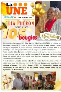  Léa Phéron souffle ses 105 bougies