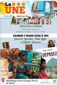  &laquo; ATOUMOTS &raquo; : Rencontres litt&eacute;raires &agrave; l'occasion de la Journ&eacute;e internationale des droits des femmes