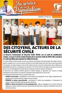 Quotidien "Au service de la population" - n° 72