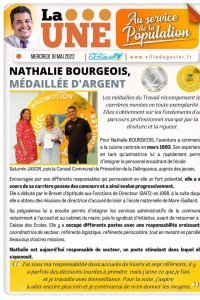 Nathalie Bourgeois, médaillée d'argent
