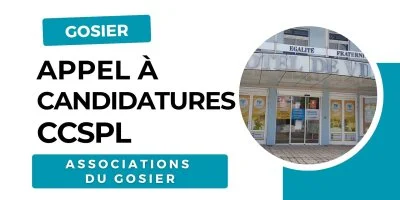 Appel à candidatures pour la CCSPL de la Ville du Gosier • mai 2026