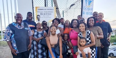 Inauguration et dénomination du terrain de football de Mare-Gaillard