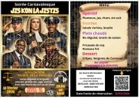  SOIRÉE CARNAVALESQUE : JIS KON LA JISTIS