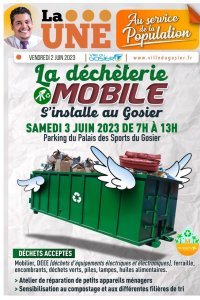 La d&eacute;ch&egrave;terie mobile s'installe au Gosier 