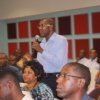 Echange du public avec l'équipe municipale